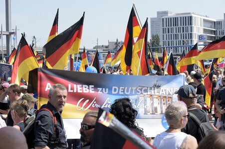 AfD Demo 'Zukunft Deutschland' in Berlin