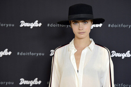Photocall mit Cara Delevingne in Berlin