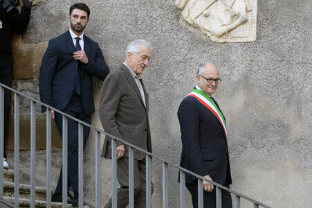 Verleihung des Lupa Capitolina an Robert De Niro in Rom