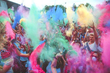 Holi Festival of Colours in Dresden