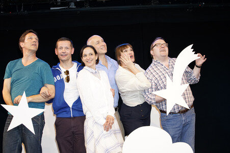 Fototermin zur Operette 'Frau Luna' in Berlin