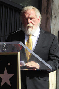 Nick Nolte erhält einen Stern auf dem Hollywood Walk of Fame in Los Angeles