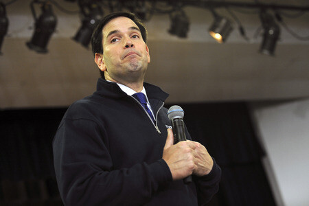 Wahlkampfrede von Marco Rubio in Bedford