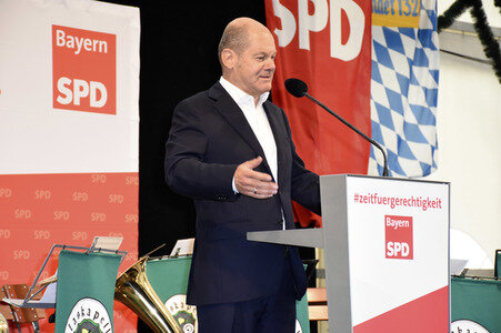 Wahlkampfveranstaltung der SPD in Grasbrunn
