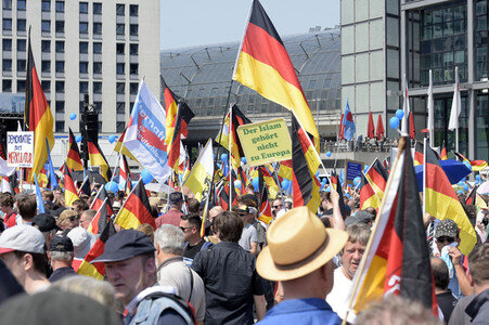 AfD Demo 'Zukunft Deutschland' in Berlin