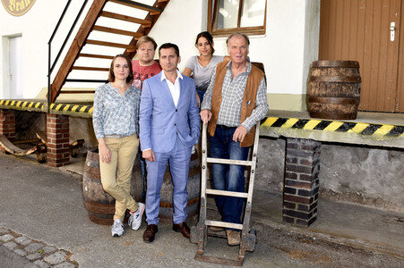 Settermin zum TV-Film 'Bierleichen. Ein Paschakrimi' in Haimhausen