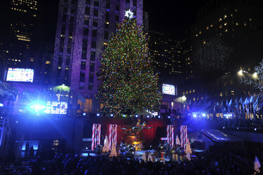 82. Rockefeller Christmas Tree Lighting Ceremony, New York