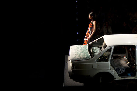 Maria ke Fisherman Fashion Show auf der Mercedes-Benz Fashion Week Madrid SS17