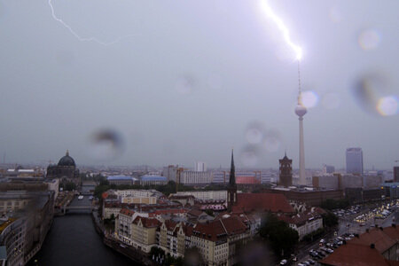 Gewitter in Berlin