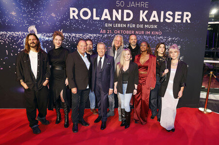 Filmpremiere '50 Jahre Roland Kaiser - Ein Leben für die Musik' in Münster