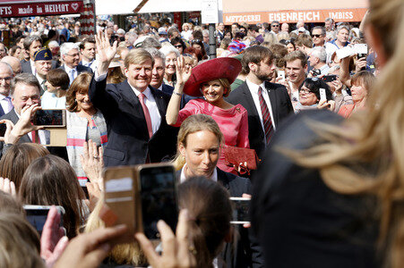 König Willem-Alexander und Königin Maxima der Niederlande in München