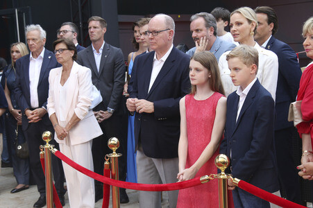 Einweihung des Themenbereichs Monaco mit Fürst Albert II. im Europa-Park in Rust