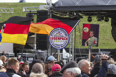 Pegida Demonstration, Dresden