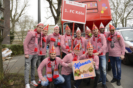 Rosenmontagszug 2017 in Köln