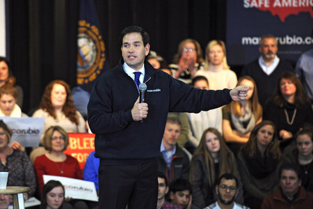 Wahlkampfrede von Marco Rubio in Bedford