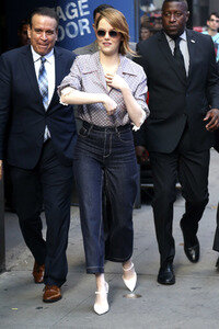 Emma Stone bei 'Good Morning America' in New York