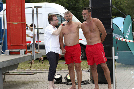 Wassersprung-Show 'Sprung meines Lebens' in Halle