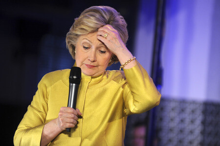 Wahlkampfrede von Hillary Clinton in New York