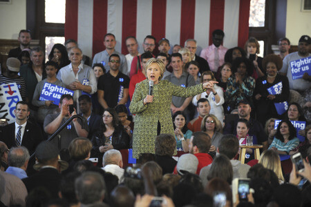 Rede von Hillary Clinton in New York