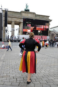 UEFA-Fußball-Europameisterschaft 2016 Fanmeile in Berlin