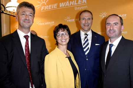 Wahlparty der Freien Wähler in München