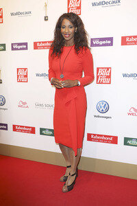 Goldene Bild der Frau 2016 in Hamburg