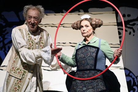 Theaterprobe 'Der eingebildet Kranke' in Berlin