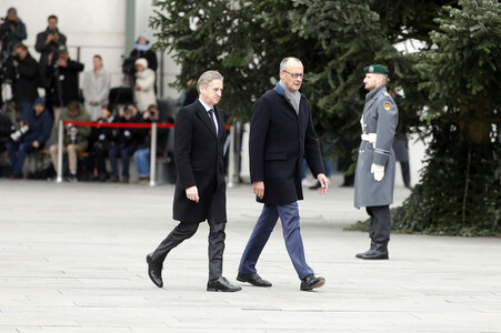 Empfang des Ministerpräsidenten von Slowenien in Berlin