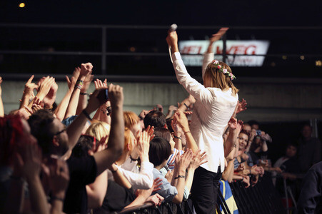 Konzert von The Hives in Berlin