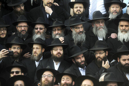 Rabbi 'Klassenfoto' in New York