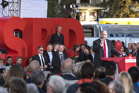 Wahlkampfveranstaltung mit Martin Schulz in Berlin