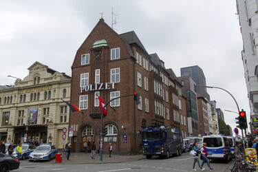 Hausbesetzer-Demo auf St. Pauli, Hamburg
