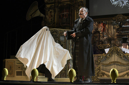 Theaterprobe 'Sauerkohl und Missetaten' in Berlin