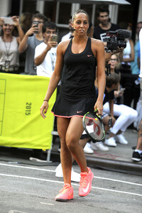 Nike Street Tennis Event in New York