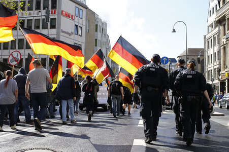 Pro NRW Kundgebung in Köln
