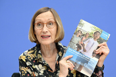 Bundespressekonferenz 'UNICEF-Bericht zur Lage der Kinder in Deutschland 2025' in Berlin