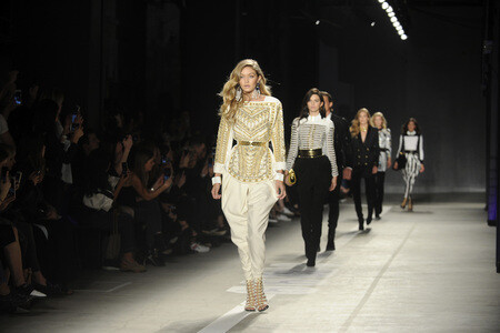 Balmain x H&M Collection Show In New York