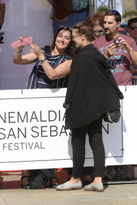 Ankunft auf dem San Sebastian Film Festival 2016