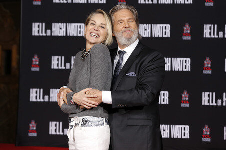 Hand and Footprint Ceremony mit Jeff Bridges in Los Angeles