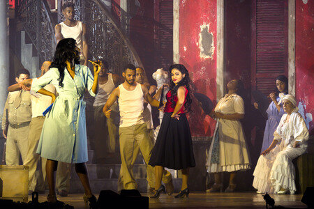 Musicalpremiere 'Carmen la Cubana' in Berlin