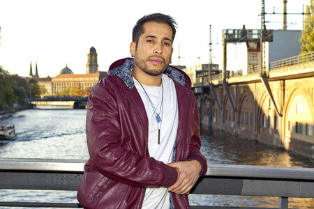 Fototermin mit dem Kid Colling Cartel in Berlin