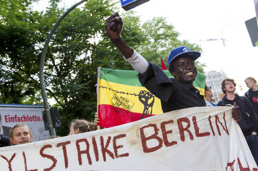 Demo '§ 23 United Neighbours - wir bleiben alle!', Berlin