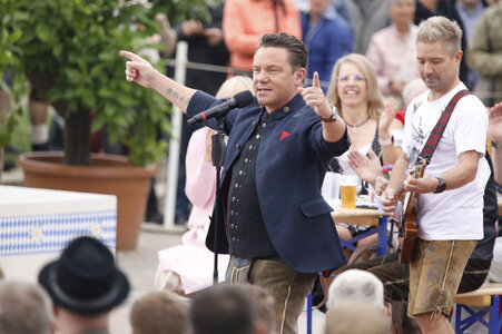 TV-Show 'ZDF-Fernsehgarten' in Mainz