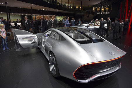 Zweiter Pressetag auf der IAA 2015 in Frankfurt