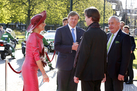 König Willem-Alexander und Königin Maxima der Niederlande in München