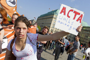 Zombie-Walk der Piratenpartei, Berlin