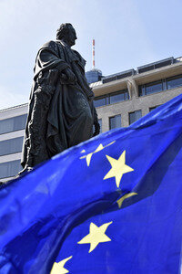 'Pulse of Europe' Kundgebung in Frankfurt