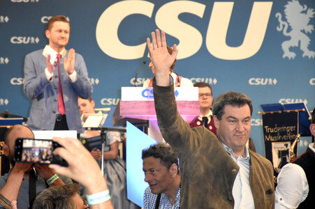 Festzeltveranstaltung der CSU München