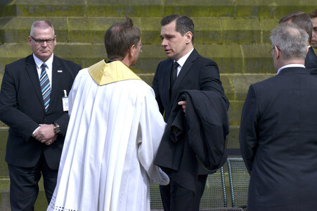 Trauergottesdienst für Guido Westerwelle in Köln