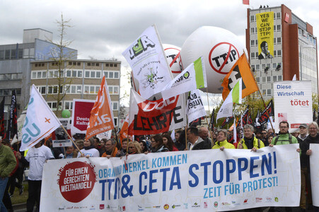 Anti-TTIP-Demo in Hannover